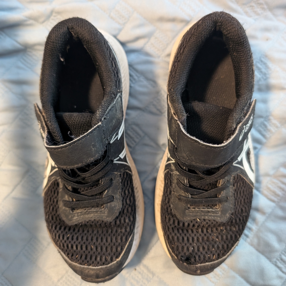 Asics Kids Black Sneakers